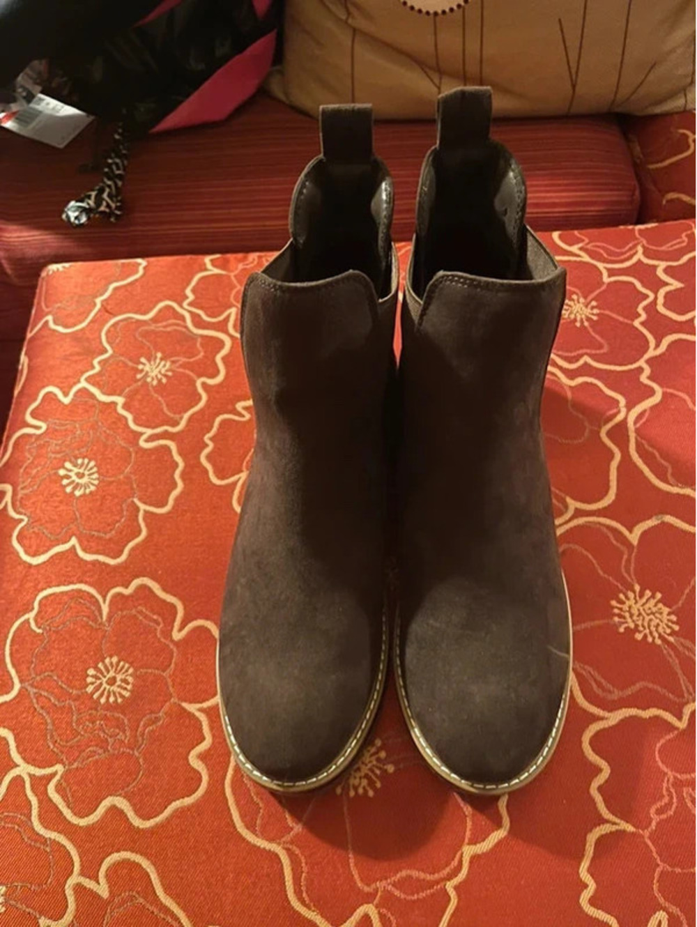 Suede Ankle Boots (Kensie Kayla Chelsea)